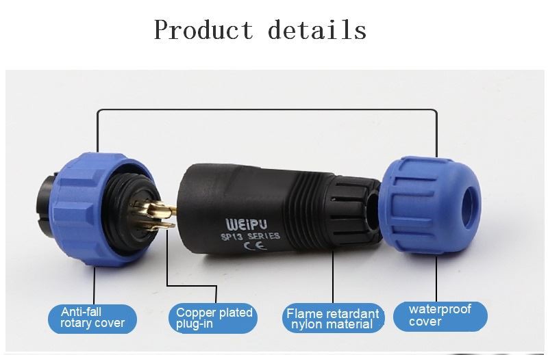 product-1-1 ip68 waterproof inline connector