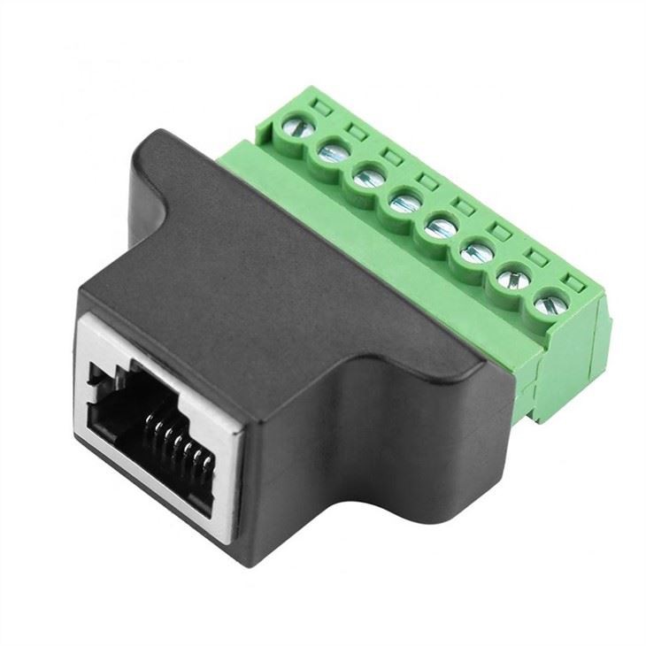 Pinbelegung des RJ45 8-Pin-Steckers