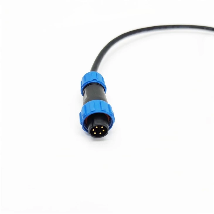 DRRI Weipu SP21 Wasserdichter Steckverbinder IP68 – 5-Pin, Rund, Für Außenleuchten & Raue Umgebungen